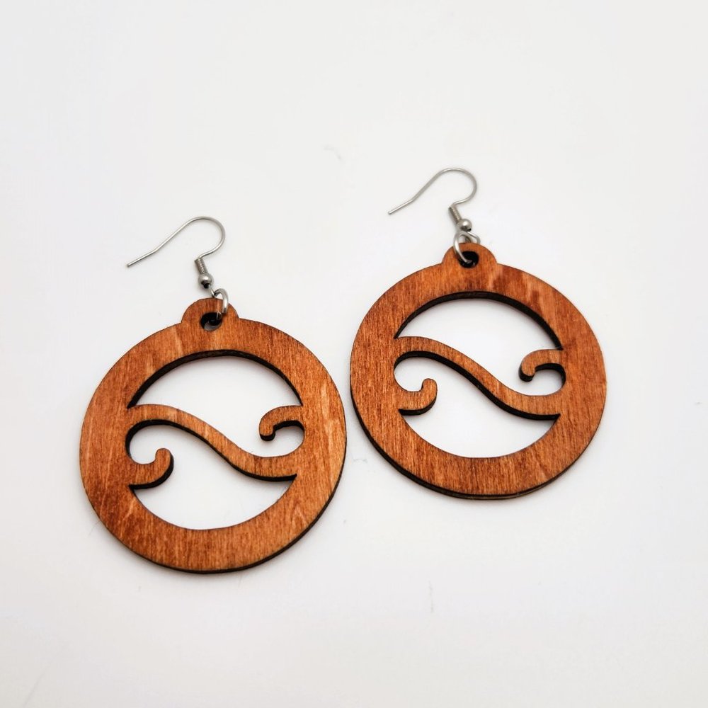 2/$30 SALE Wooden Boho Earrings - Handmade & Lightweight